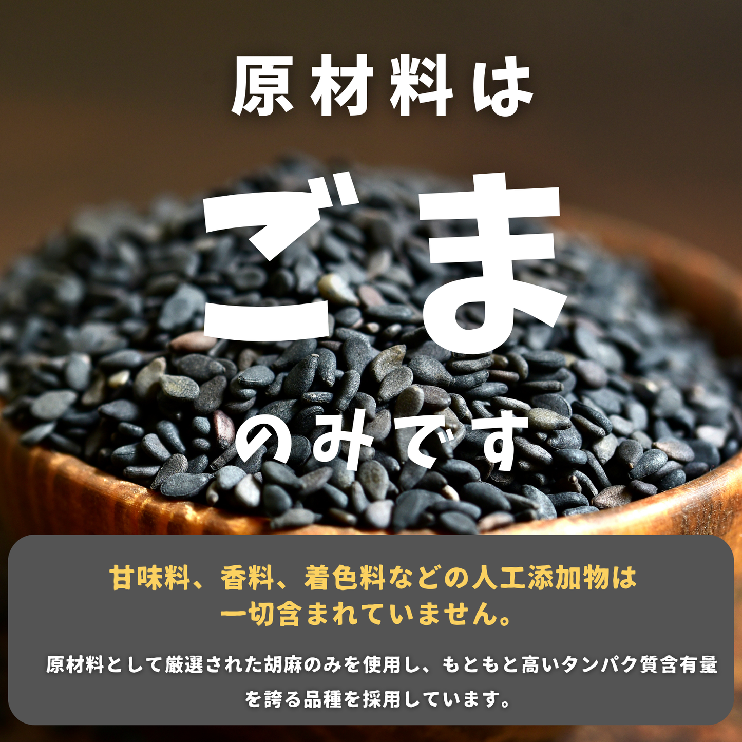 【特別価格】黒胡麻プロテイン